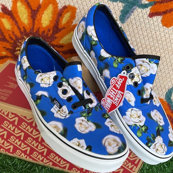Vans Era Romantic Floral Lapis Blue / True White Men’s sneakers - Picture 7 of 16